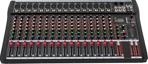 Compact mixing console